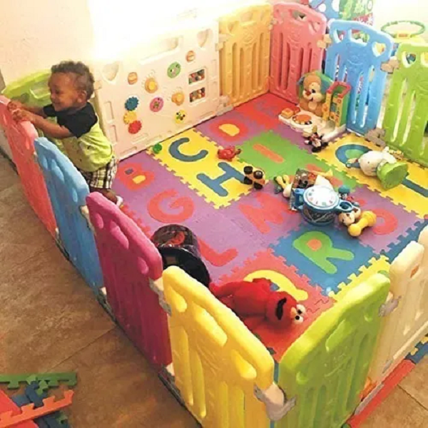 Tapete Foamy Bebe Gateo Didactico  Cumpleaños