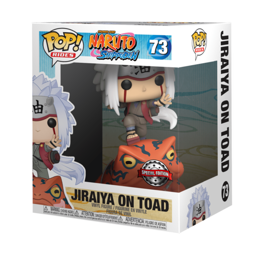 Funko Pop Naruto Jiraiya On Toad #73 Shippuden Exclusive