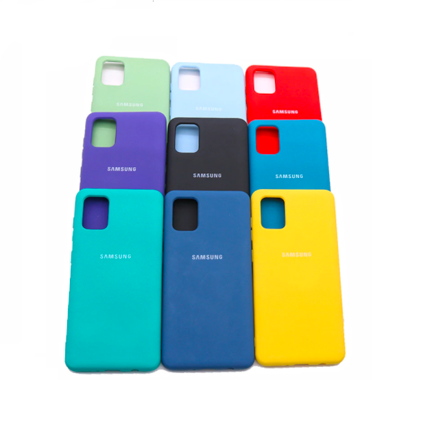 Case A31 Amarillo Logo Samsung Funda Protector Oc