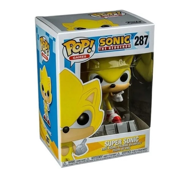 Funko Pop Games: Sonic Super Sonic #287