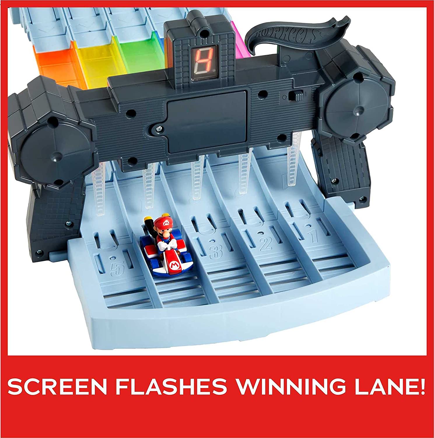 Hot Wheels Pista Mario Kart Senda Arcoíris - Pistas De Carreras