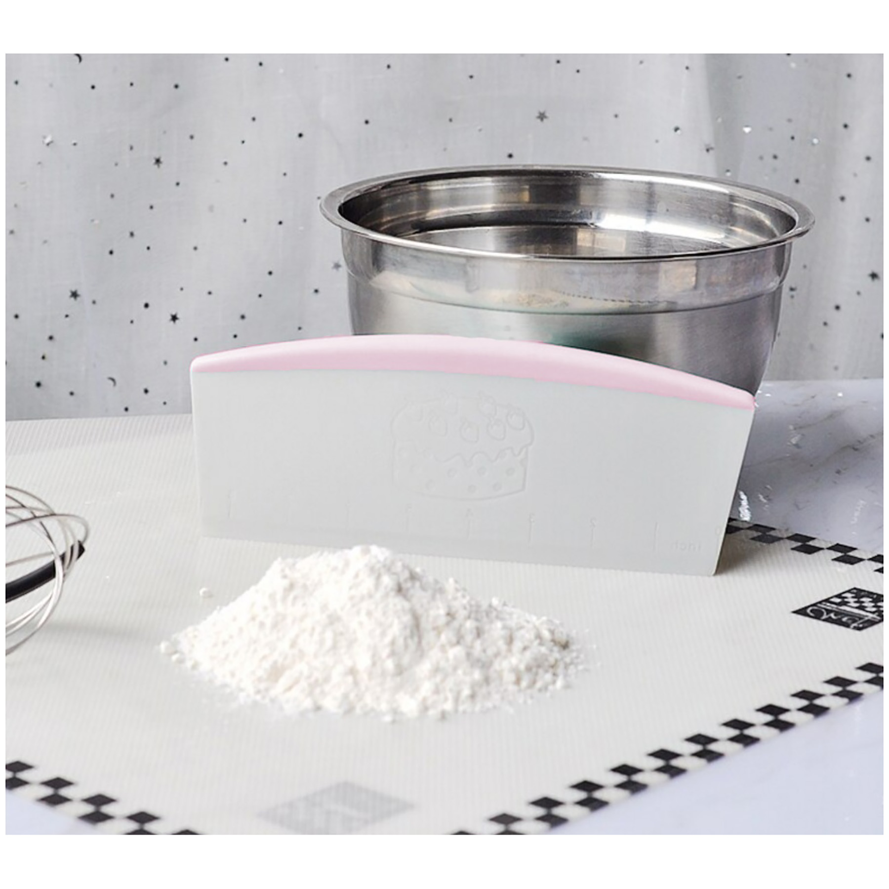 Aleissi Raspa De Plástico Peine Pastel Decoracion Repostería