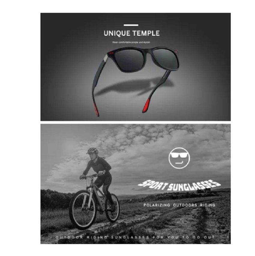 Gafas De Sol Deportivas Polarizadas Anti-uv De Moda Hombre