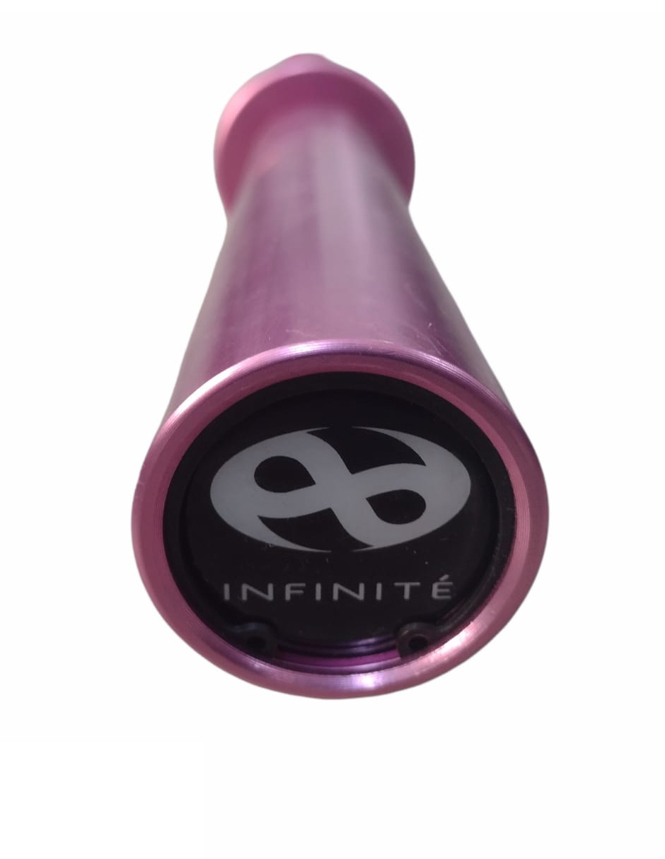 Barra Olímpica de Aluminio Color Rosa 180 CM 5 KG INFINITÉ IF-180/PINK