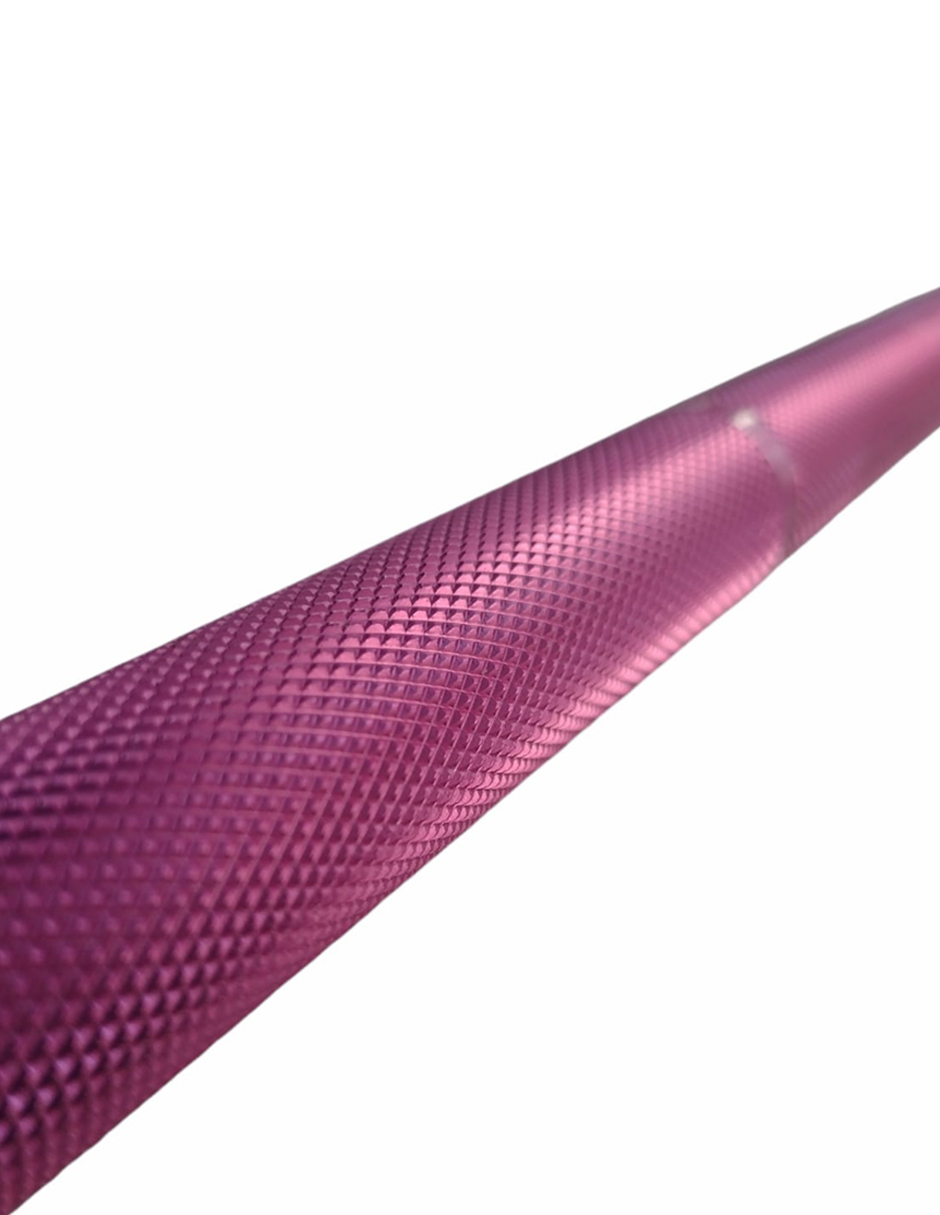 Barra Olímpica de Aluminio Color Rosa 180 CM 5 KG INFINITÉ IF-180/PINK