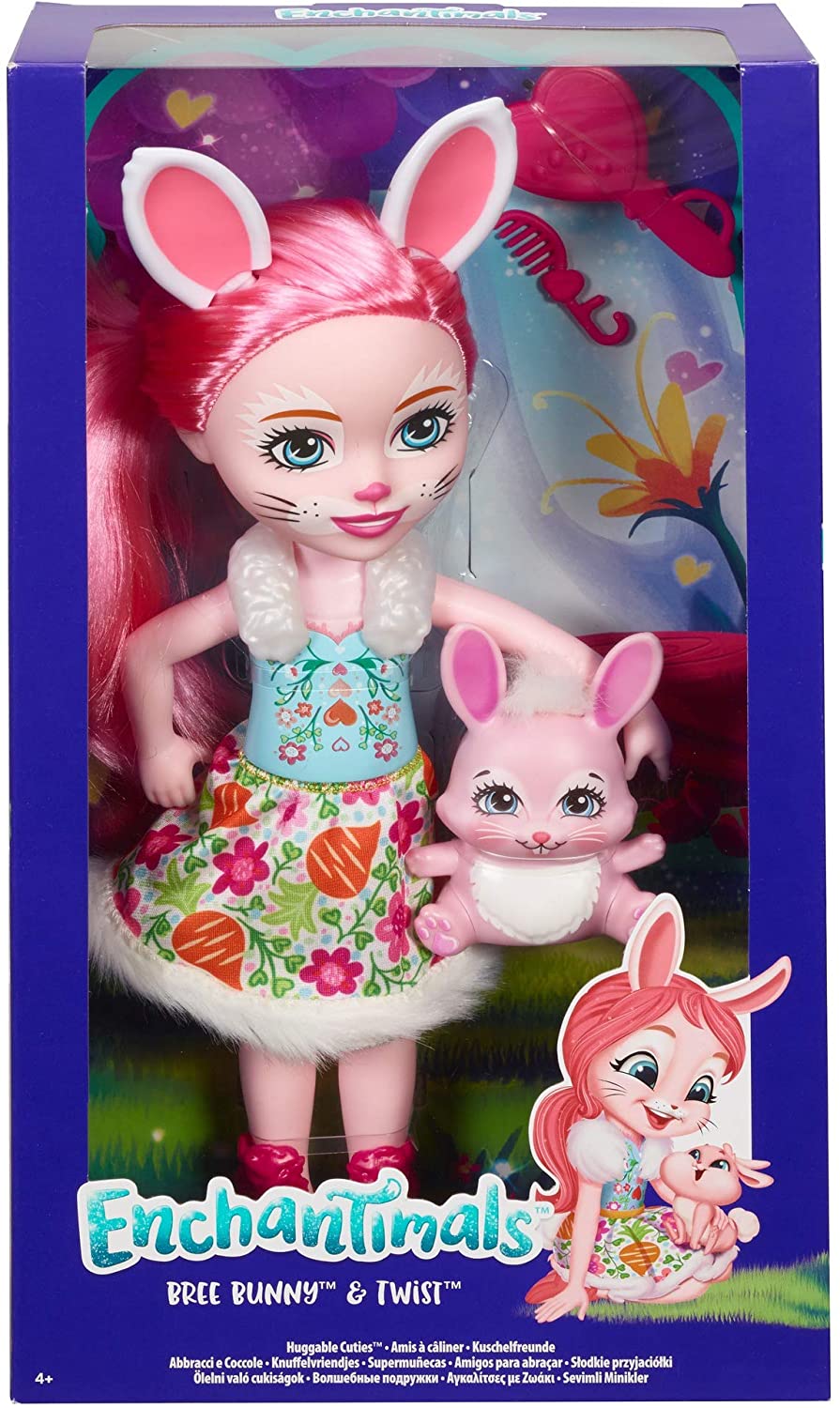 Enchantimals amigas tiernas Bree Bunny 31 cm