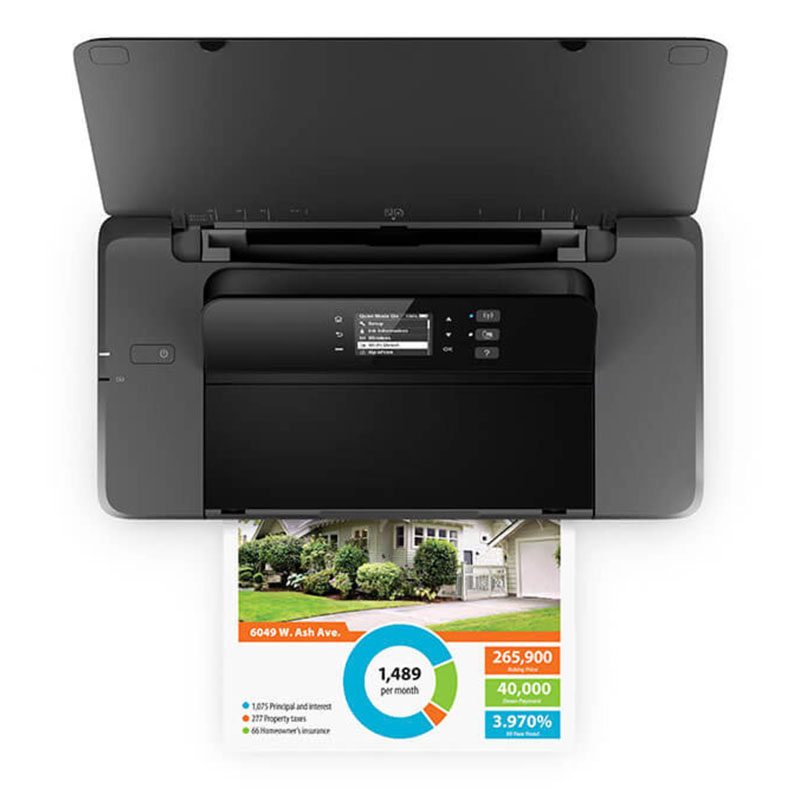 IMPRESORA PORTATIL HP OFFICEJET 200 A COLOR USB WIFI 9PPM WIN/MAC CZ993AAKY