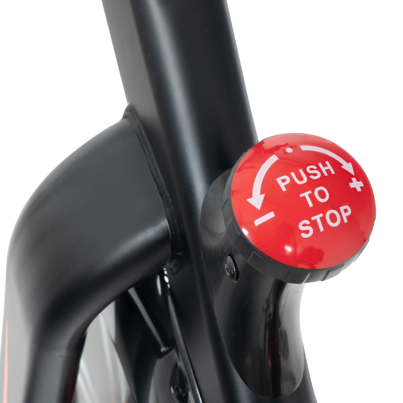 Bicicleta Fija para Spinning Fitness Ejercicio Cardio 8 KG Color Negro Rojo