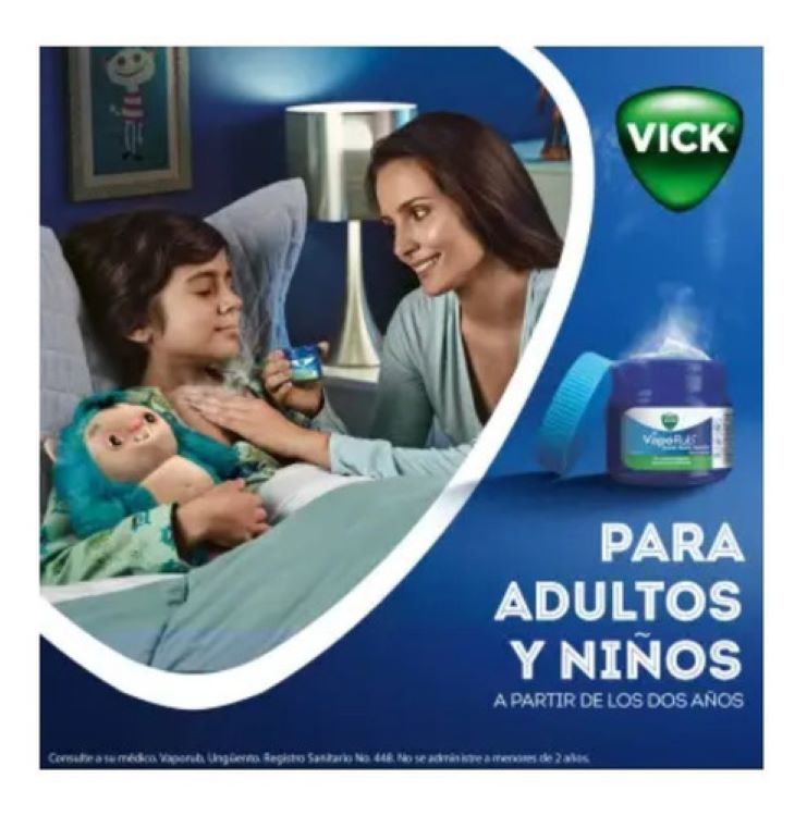Ungüento Vick Vaporub 611671 3 Pzas de 100 G -Azul