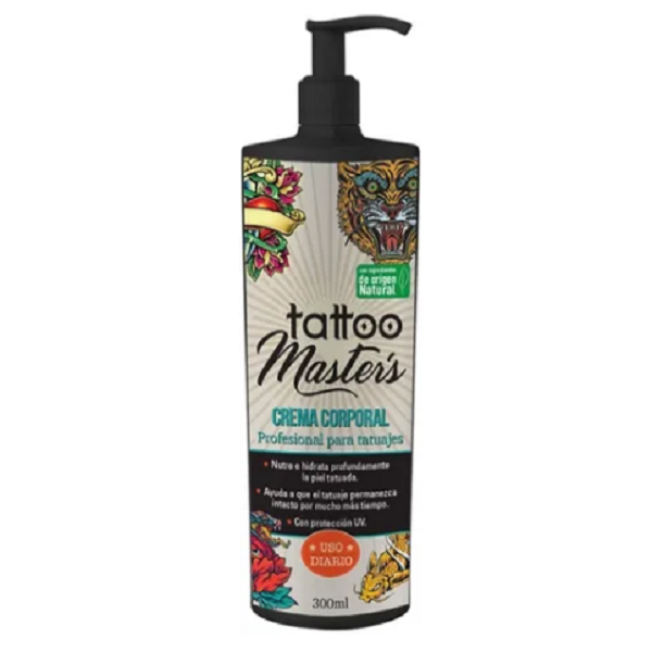 Crema Corporal Y Pomada Para Tatuajes Tatto Masters 2 Pack