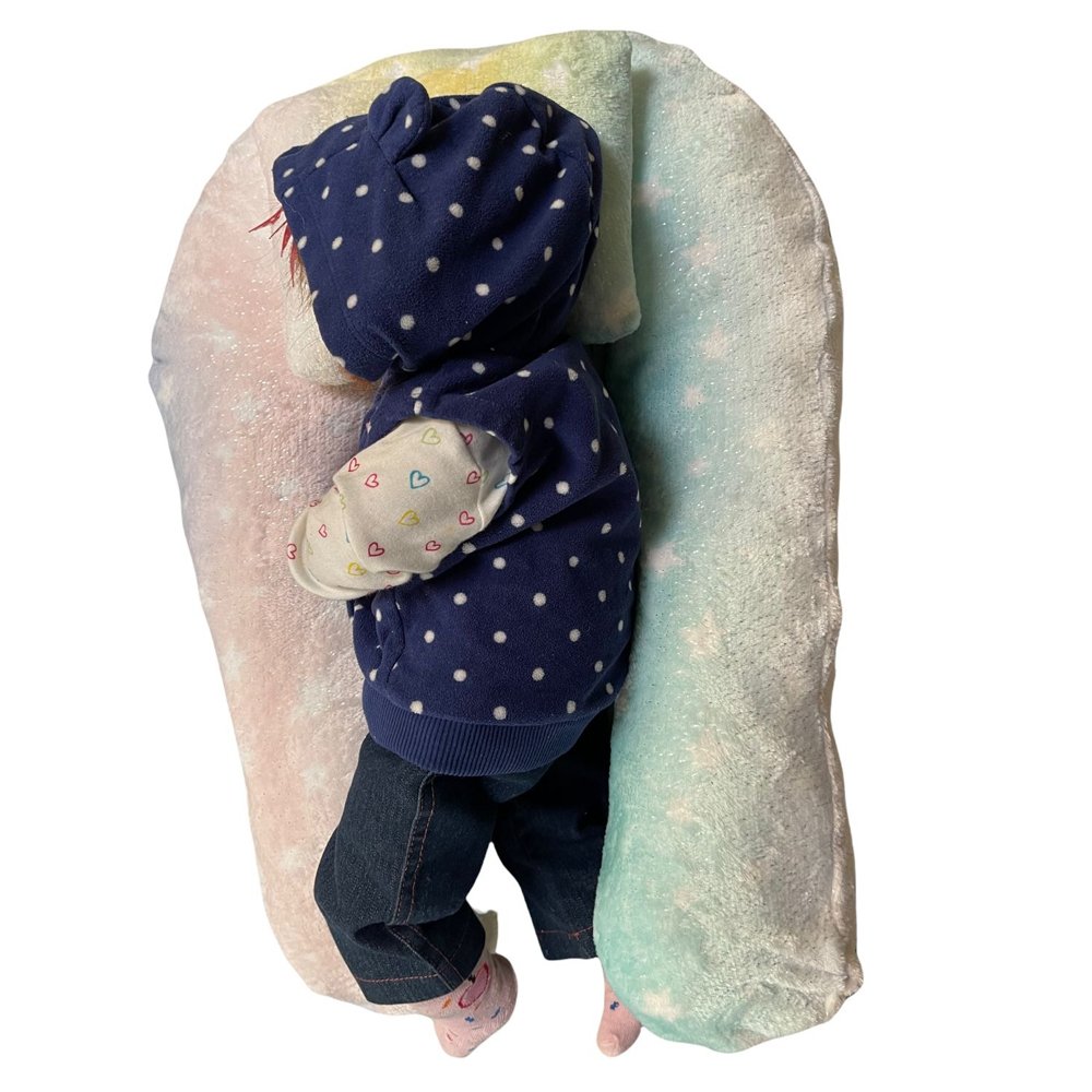 Cojín anti reflujo bebe protección cama extra suave Anisa Cojin antireflujo bebe