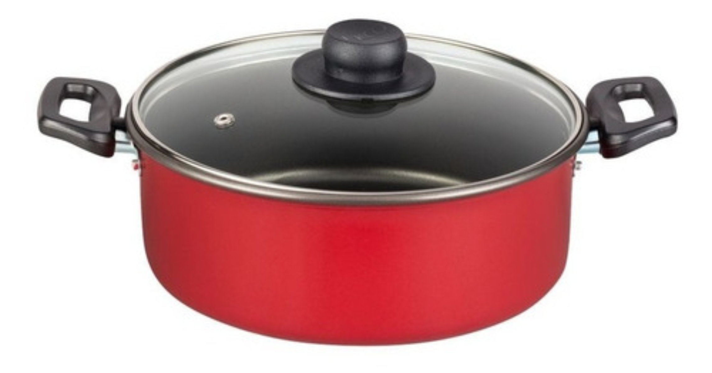 BATERIA DE COCINA VASCONIA/ECKO DELEITE 5 PZAS ALUMINIO ROJA ENDY2