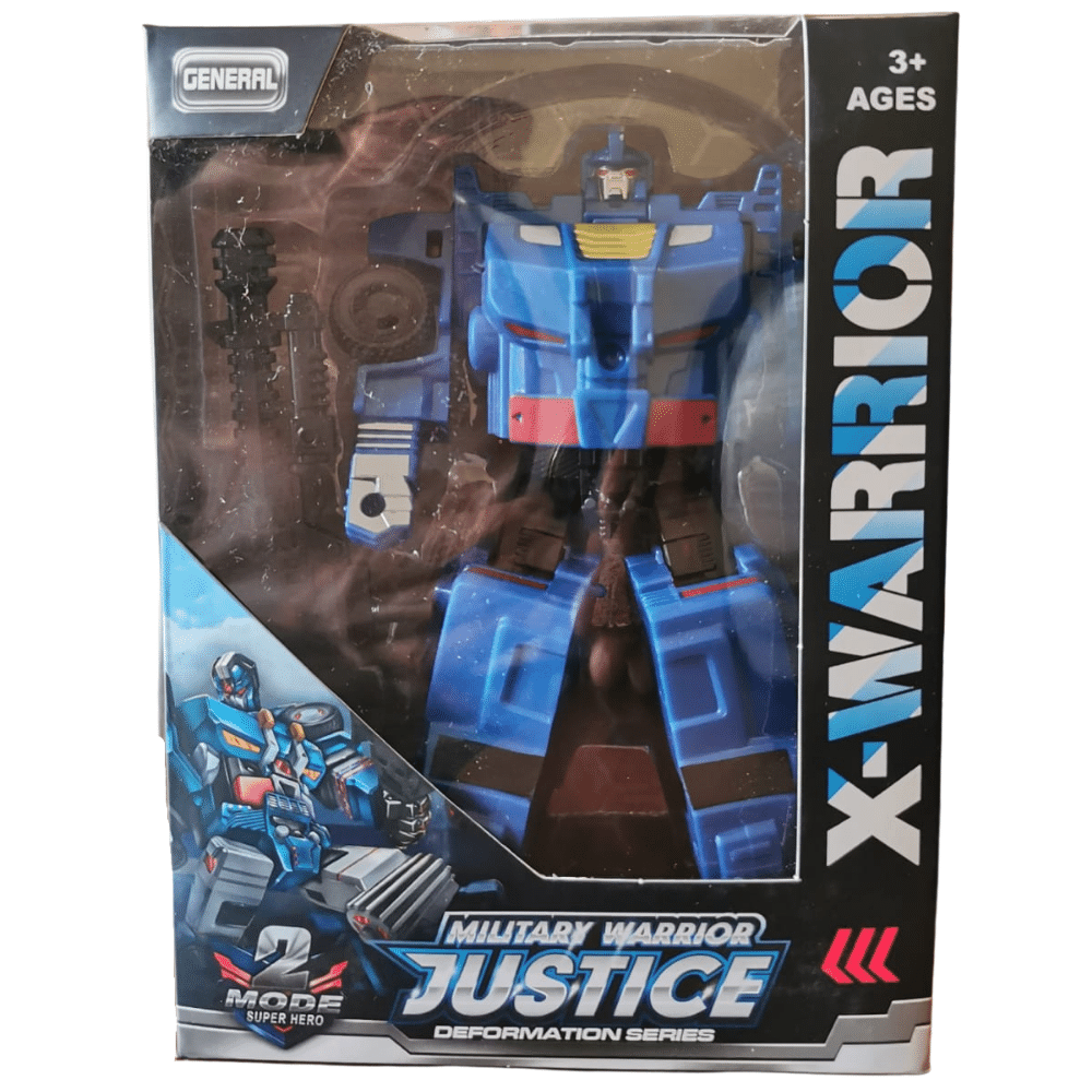 X-WARRIOR MILITARY WARRIOR JUSTICE - DEFORMATION SERIES TRANSFORMABLE