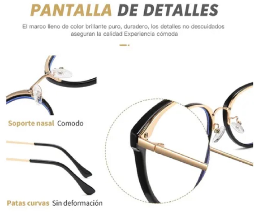 Gafas De Filtro De Luz Azul Lentes
