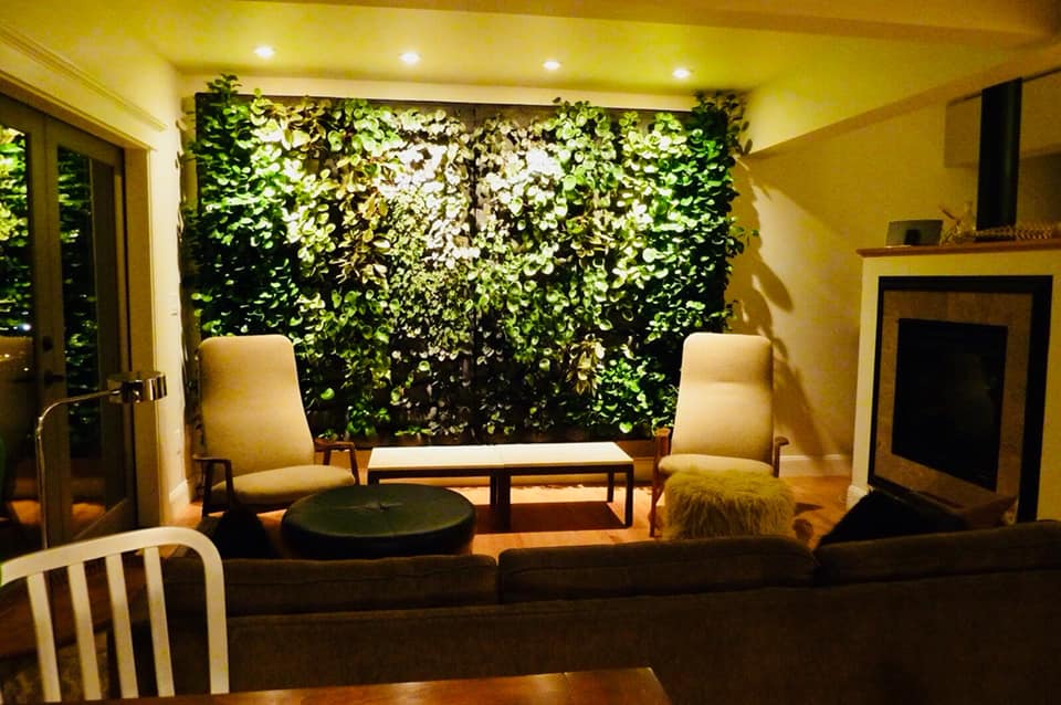 Jardin Vertical Muro Verde Geotextil Maceta Colgante 1m2 