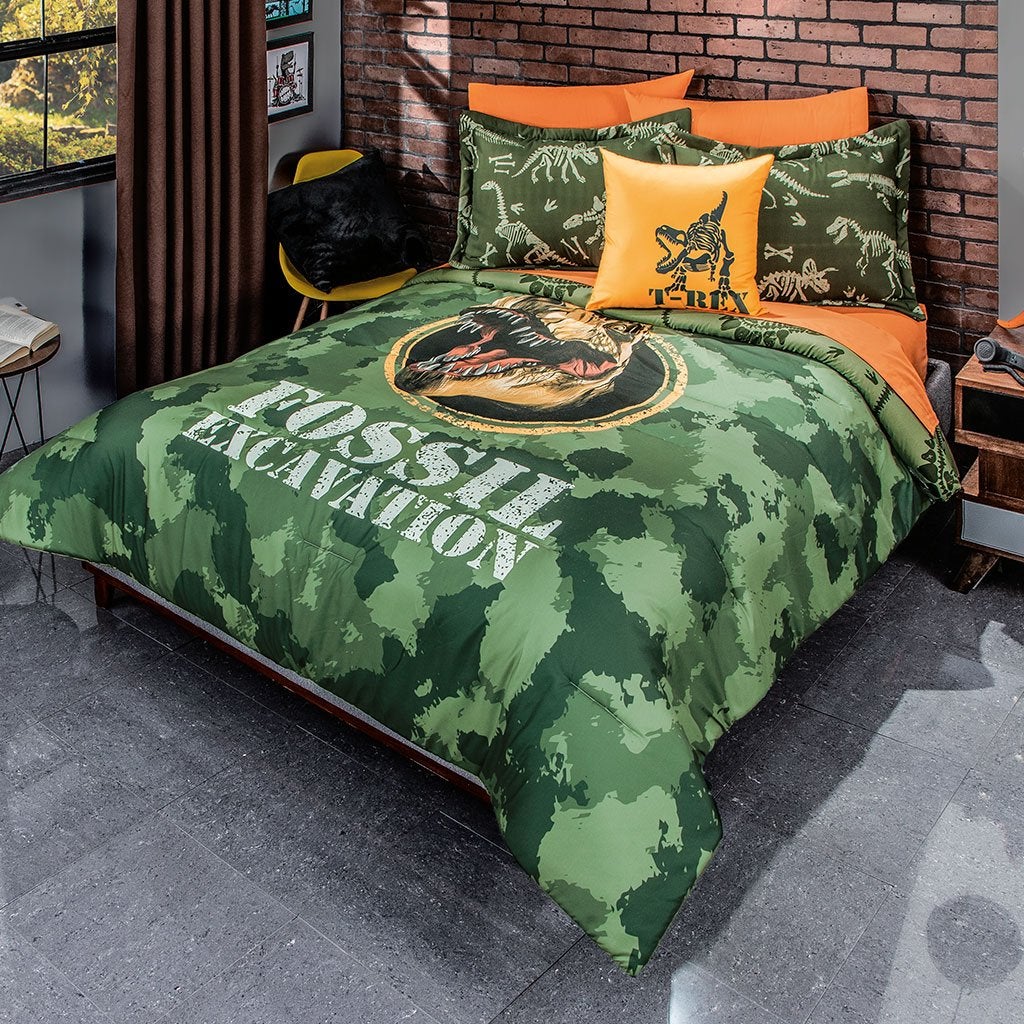 Edredón Dinosaurio Individual - Intima Hogar