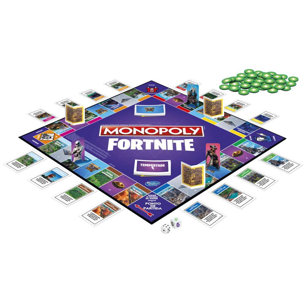 Juego De Mesa Monopoly Fortnite Hasbro