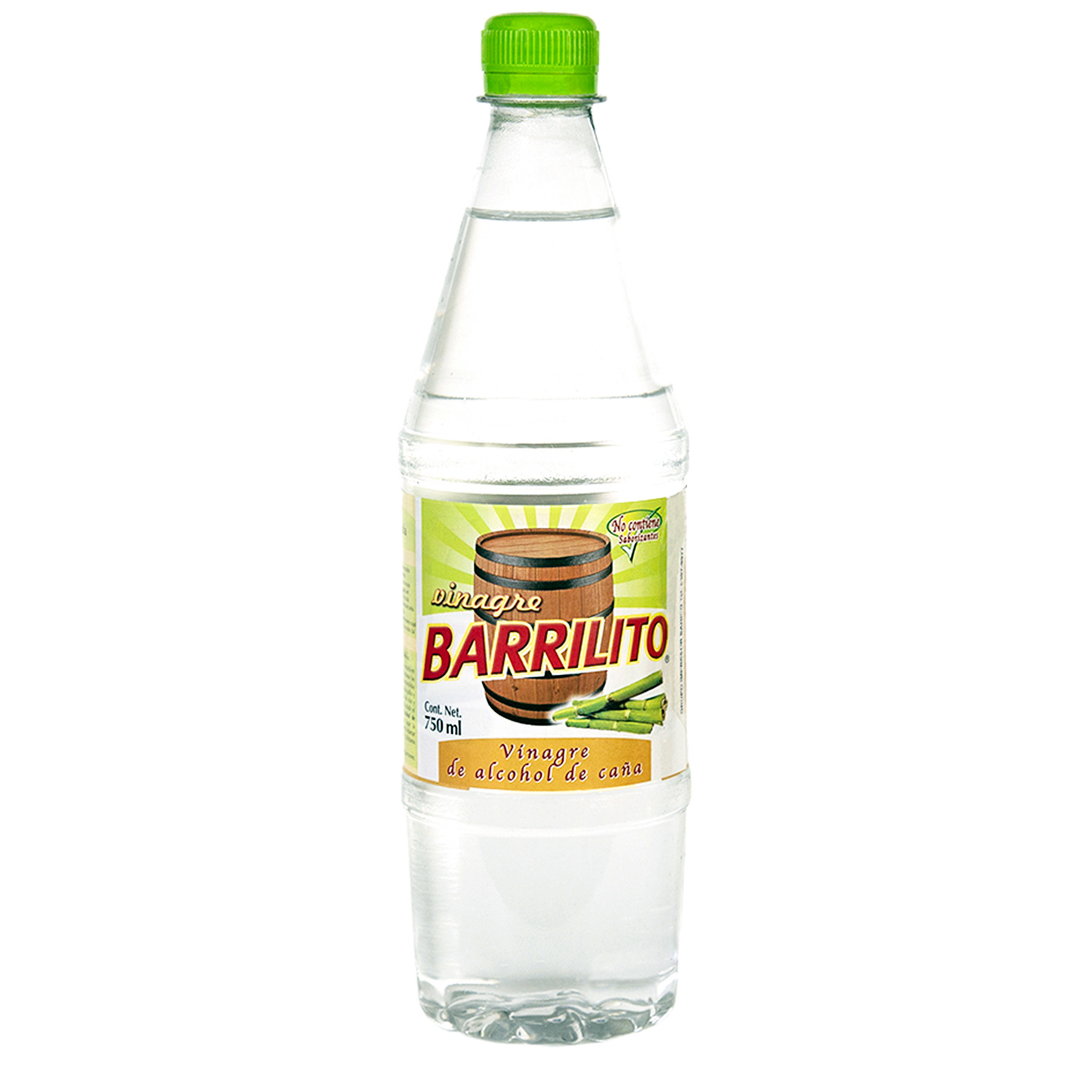 Vinagre Barrilito Blanco de 750 ml caja con 12 botellas