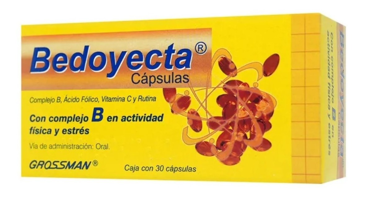 Multivitamínico Bedoyecta 569793 3Pk de 30 Capsulas 