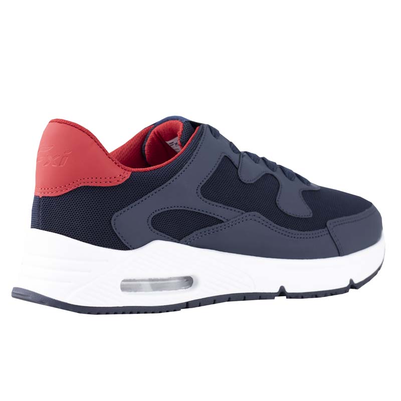 TENIS URBANO FLEXI DE DAMA CAPSULA DE AIRE 109101 AZUL ROJO