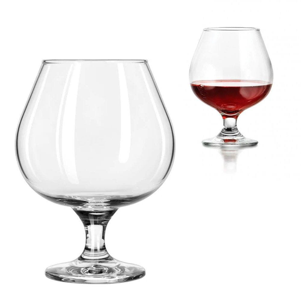 Copa vidrio Coñac Cristal Imperio Crisa 163ml/5.5oz 12 pzas. CRISA-9500