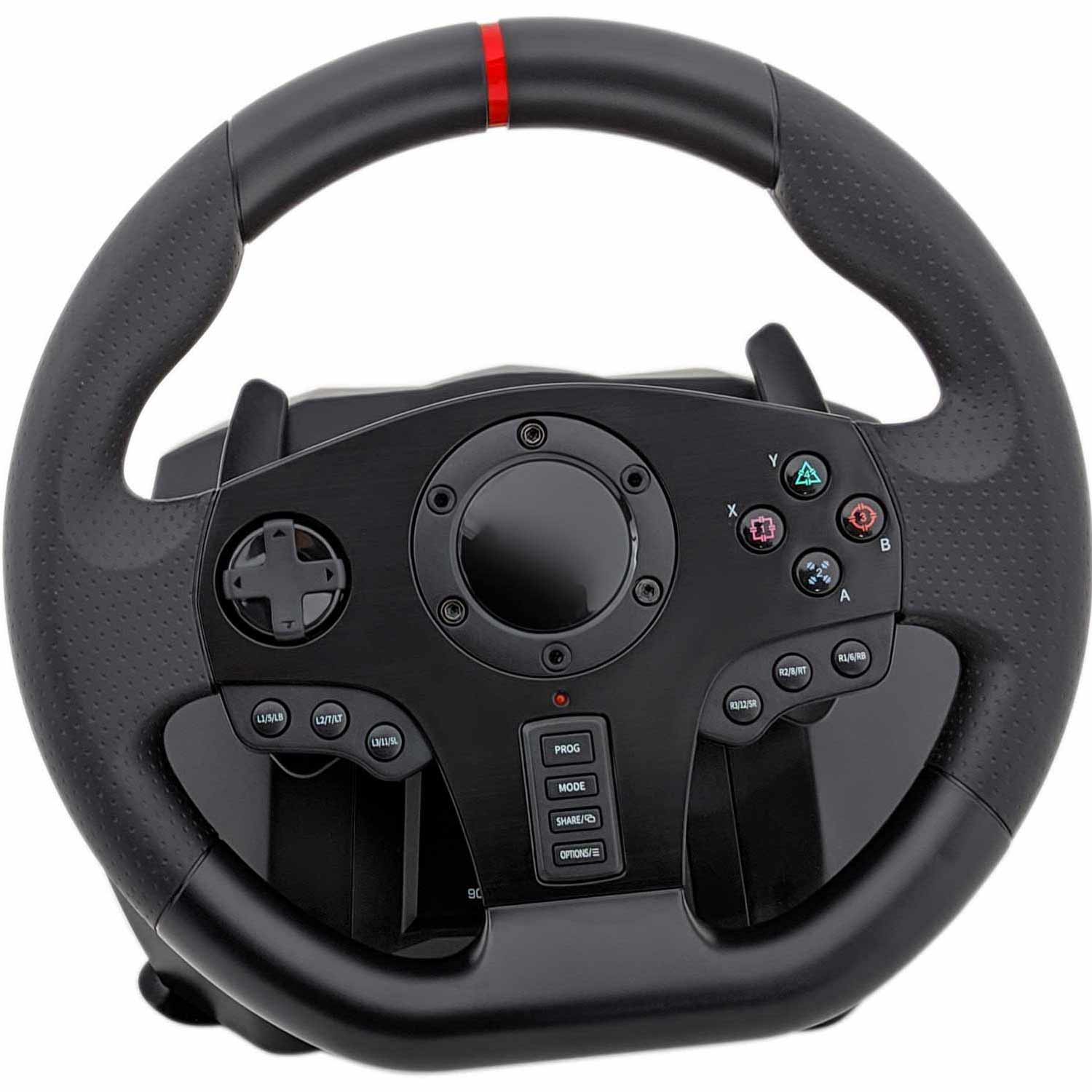 Volante para Videojuegos Pedales PC PS3 PS4 X-BOX ONE X-BOX SERIES SWITCH Audiotek.