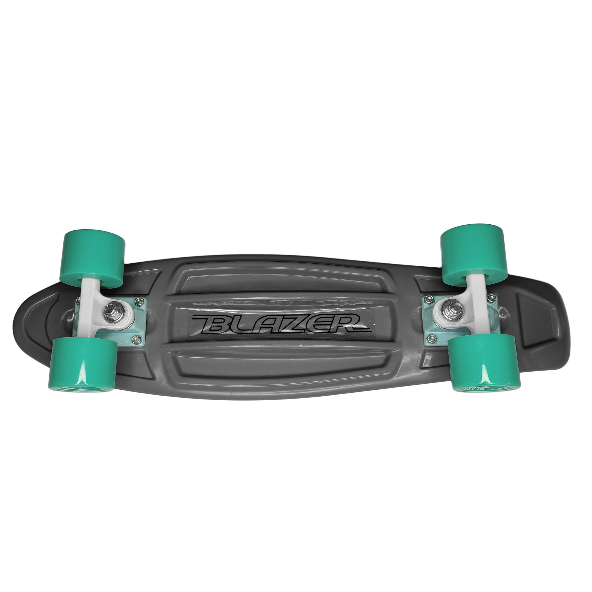 Penny Gris Clásica con Llantas Verdes Liigera