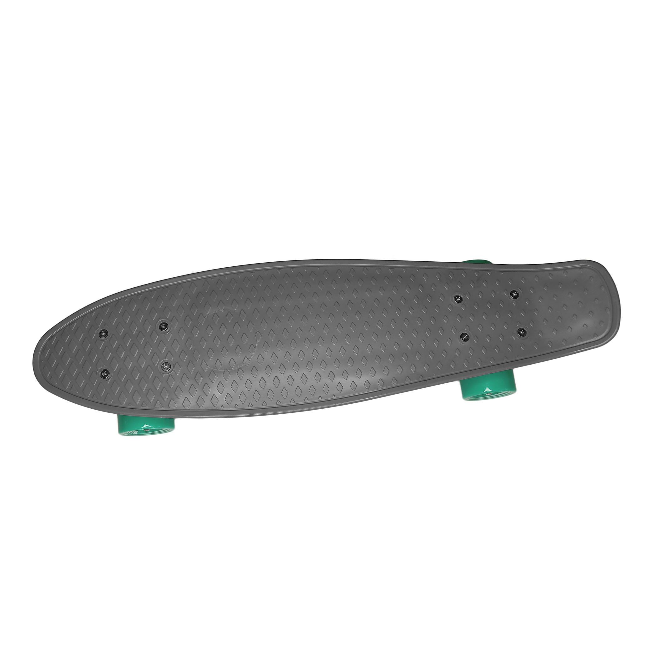 Penny Gris Clásica con Llantas Verdes Liigera