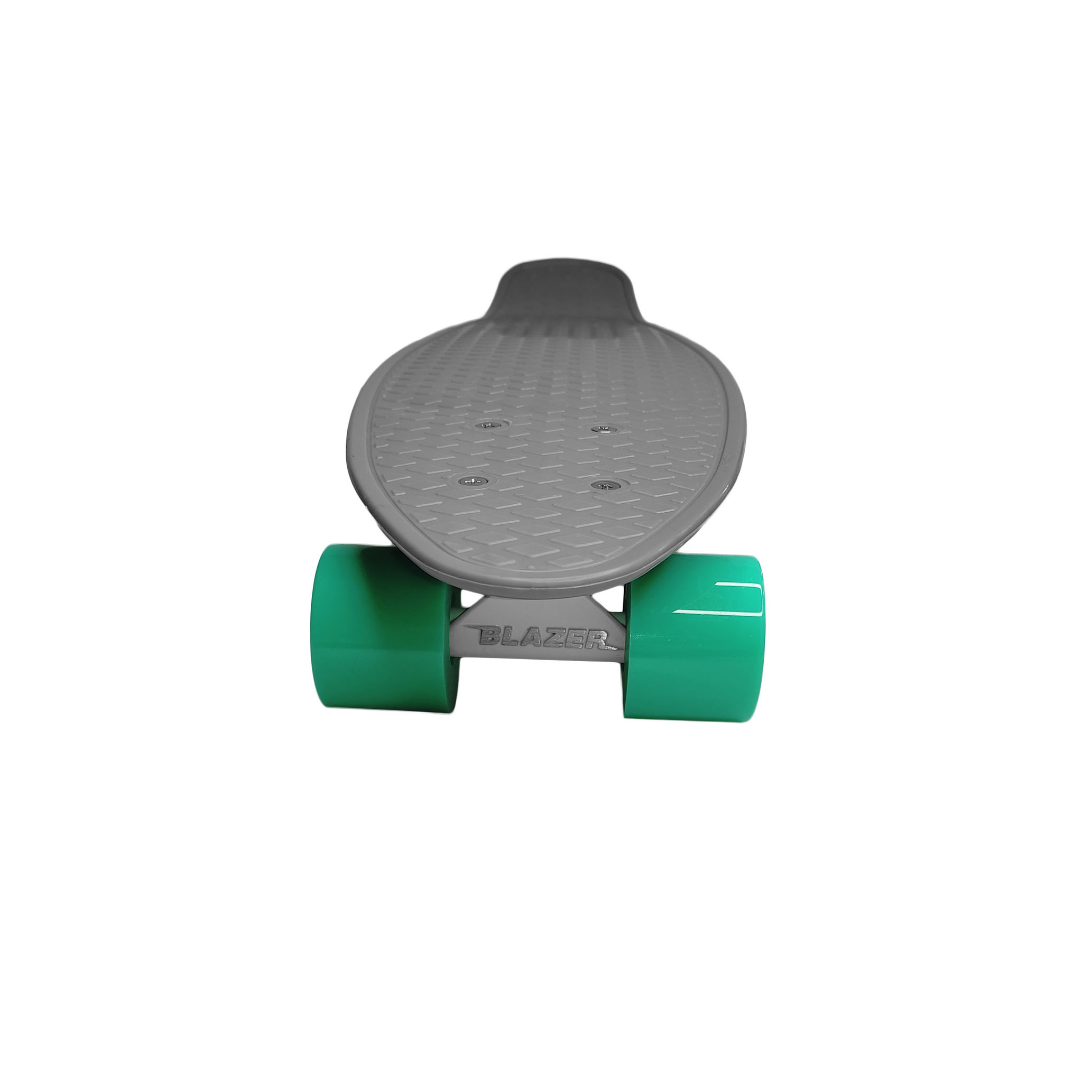 Penny Gris Clásica con Llantas Verdes Liigera