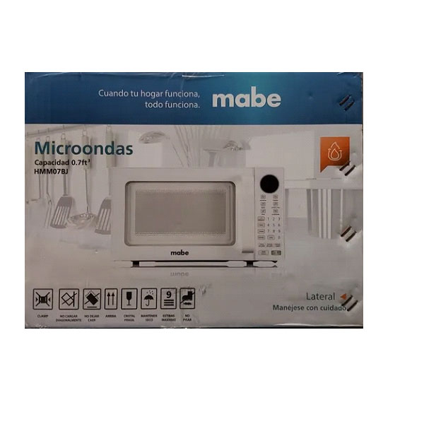 Microondas Mabe Hmm07bj   Blanco 19.82l 120v