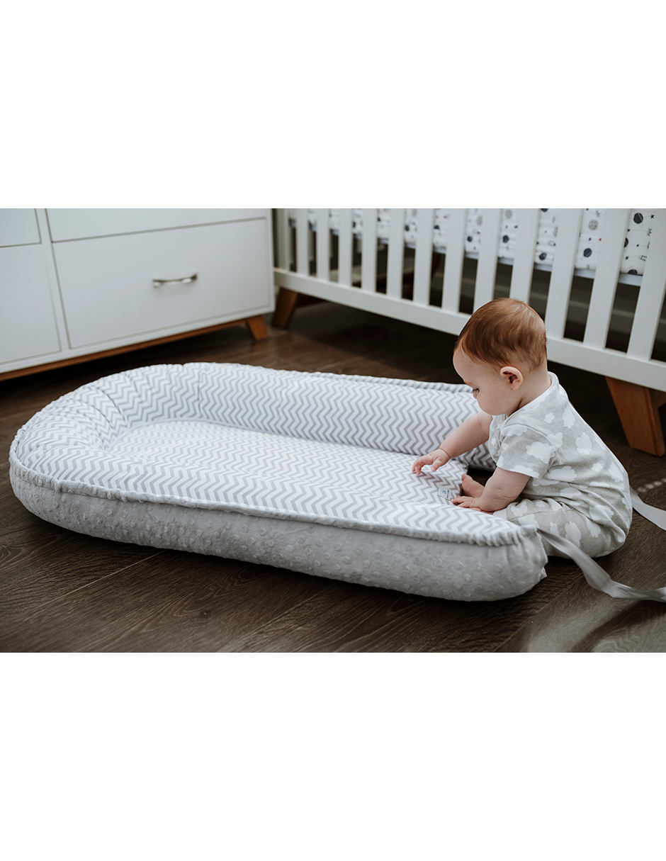 Babies and Kiddies® Nido Colecho Para Bebé (Extensible, Lavable y con Doble Vista para Invierno/Verano) - Cuna/Camita Portátil Rosa