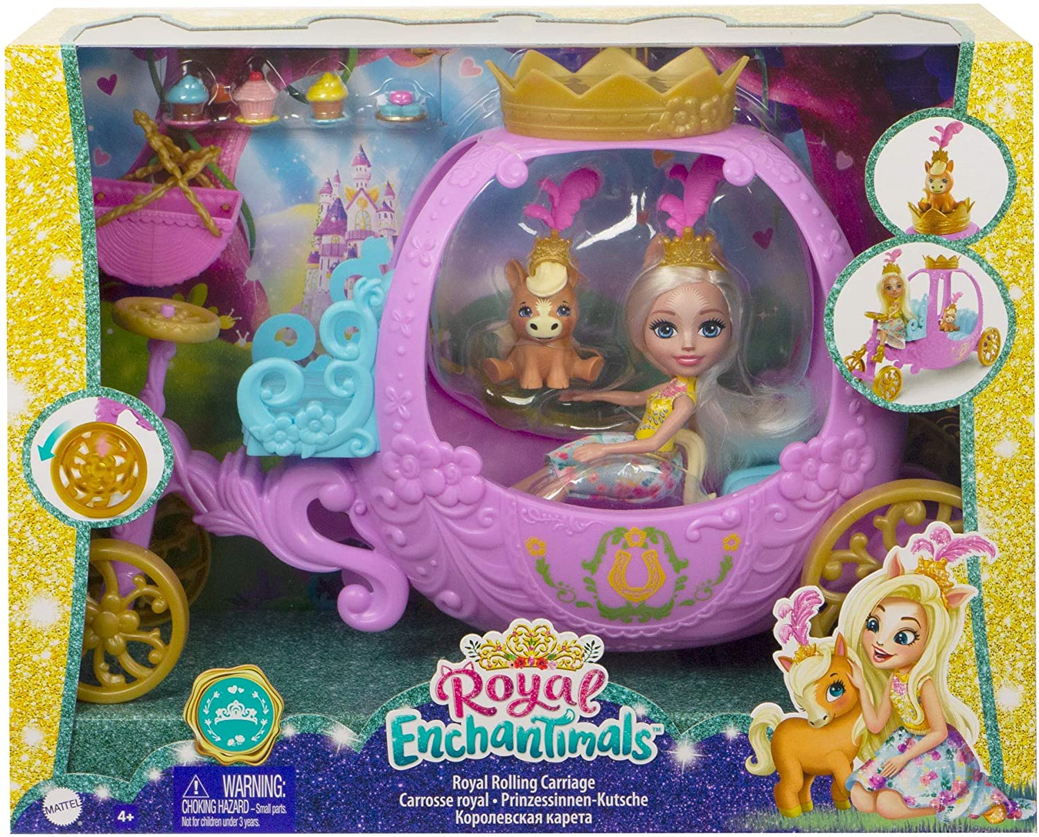 Enchantimals Carruaje Real Peola Pony