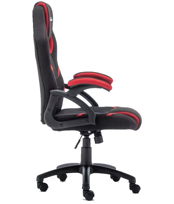 Silla Gamer Xzeal Starter XST-50 Respaldo Ergonómico Base Metálica Color Rojo