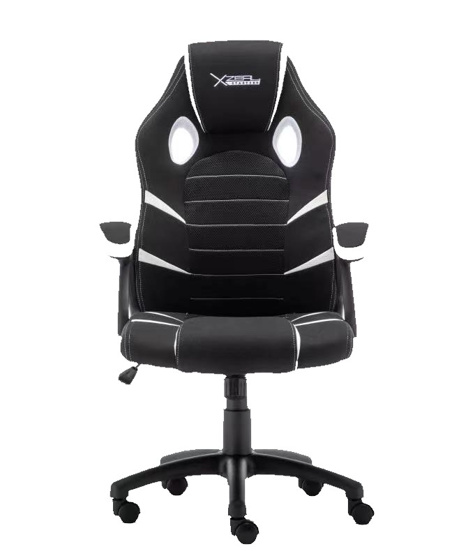 Silla Gamer Xzeal Starter XST-50 Respaldo Ergonómico Base Metálica Color Blanco