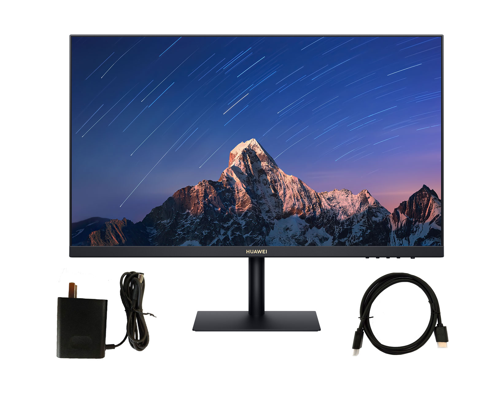 Monitor Huawei AD80HW FHD 23.8" + mouse Nextep Ne-412N inalámbrico