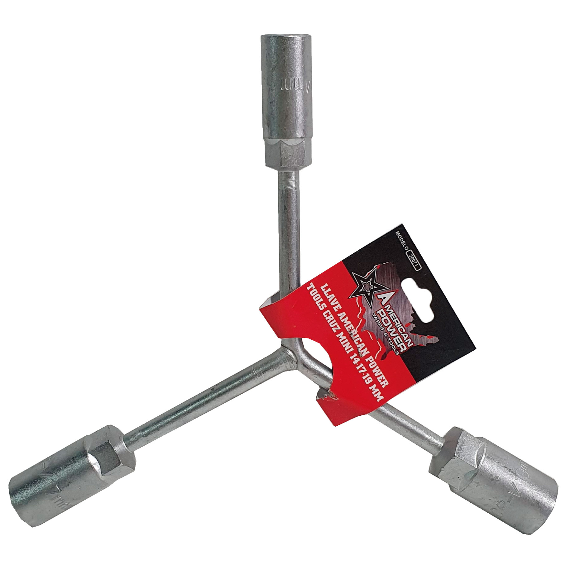 Llave de Cruz Mini 14-17-19 Americanpower 30071