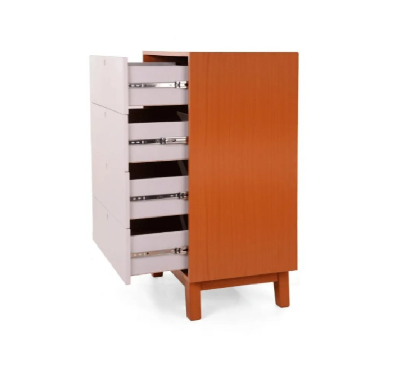 Cajonera Gama Maple con Blanco Vintage Comoda Para Recamara Muebles Para Recamaras