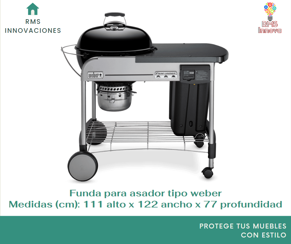 Funda para Asador tipo Weber Performer Deluxe 22 pulgadas