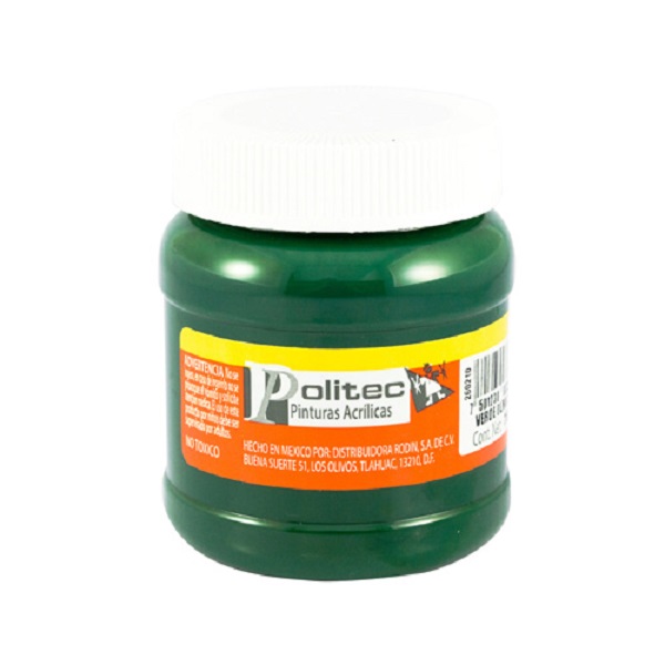 PINTURA ACRÍLICA POLITEC L300 250 ML VERDE OLIVO