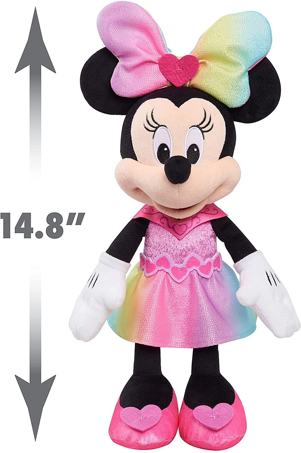 Minnie Mouse Peluche Interactiva 35 Cm Disney Luz Y Sonido