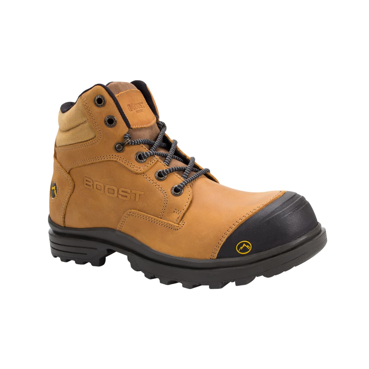 Botas de trabajo industrial para hombre, marca Boost,con casquillo, color miel, mod. 123884