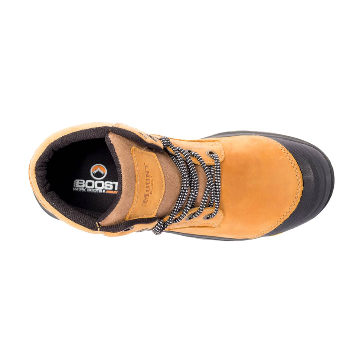 Botas de trabajo industrial para hombre, marca Boost,con casquillo, color miel, mod. 123884
