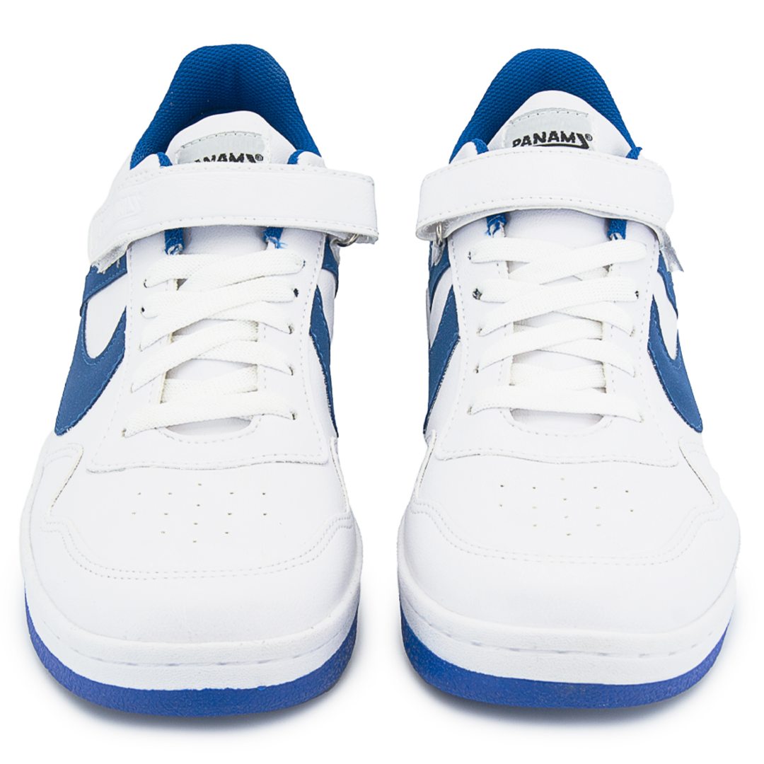 Tenis Unisex Mujer Hombre Panam Choclo Blanco 22-29 Ligeros