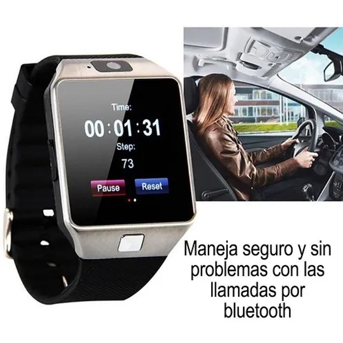 Smartwatch Reloj Inteligente Dz09 Camara Bluetooth Sim Sd