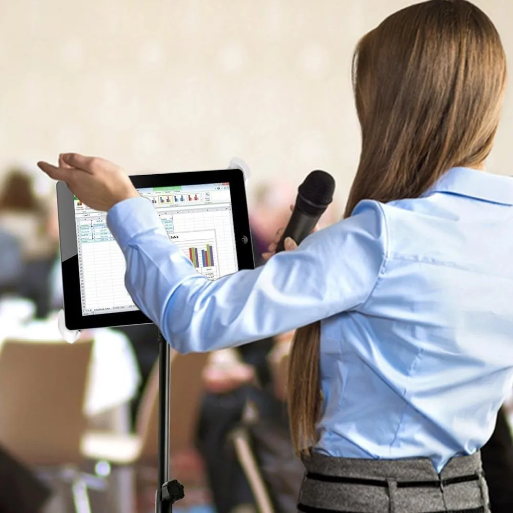 Pedestal Soporte Universal Tablet iPad Tripie Rotación 360