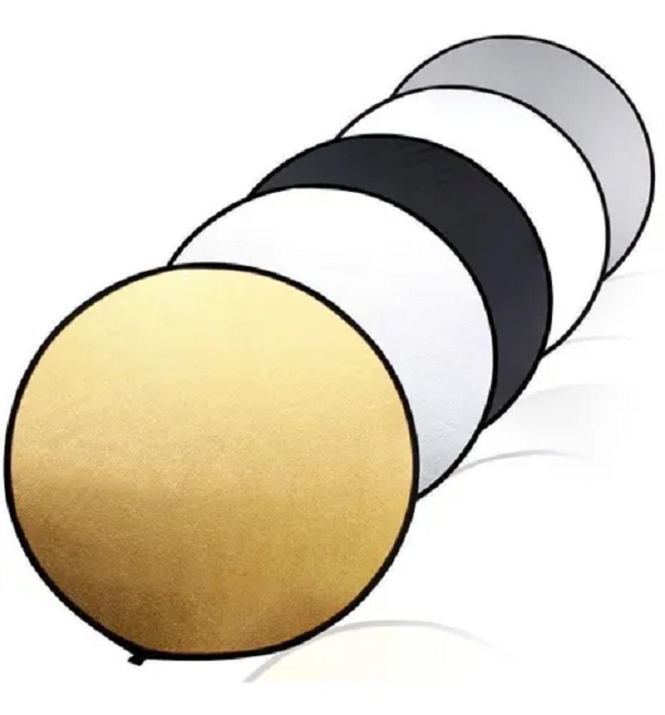 Reflector Rebotador Profesional P/ Fotografía 5 En 1 110m