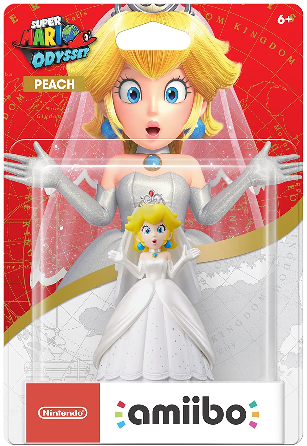 Amiibo Peach Super Mario Oddysey Original
