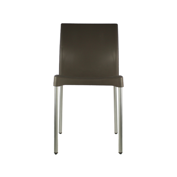 Set 4 Sillas para comedor Vivanti Gris plastico Mundo In.