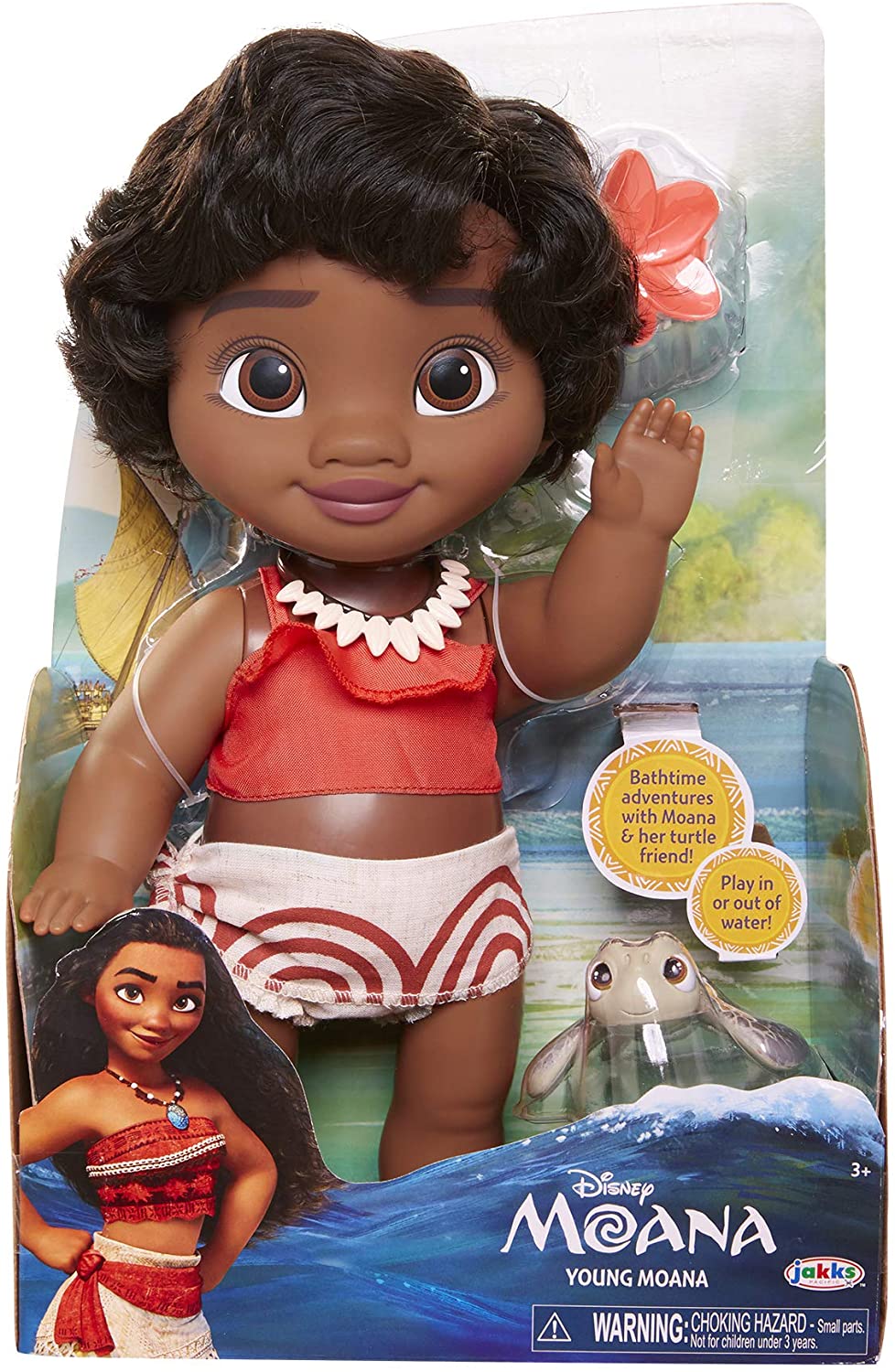 Muñeca Moana Bebe Disney Young Moana 32 Cm