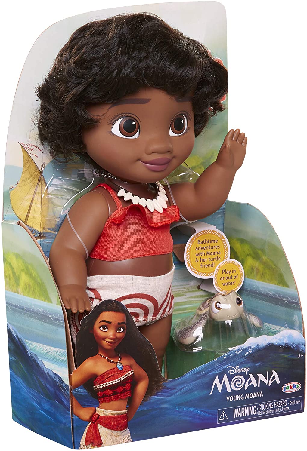 Muñeca Moana Bebe Disney Young Moana 32 Cm